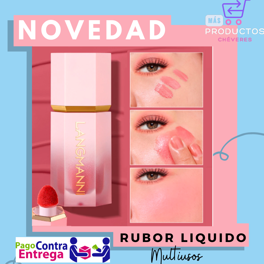 Rubor Liquido Colorete liquido Sedoso de Larga Duración – Usofertas Online