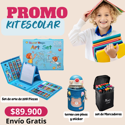 SUPER PROMO!!  KIT ESCOLAR PARA NIÑO