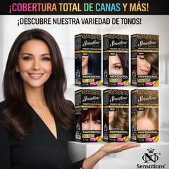 Tinte Cubre Canas Total con Argan Oil