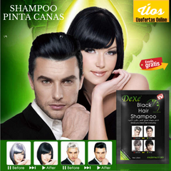 Shampoo Pinta canas Negro BLACK HAIR Caja /10 Sobres